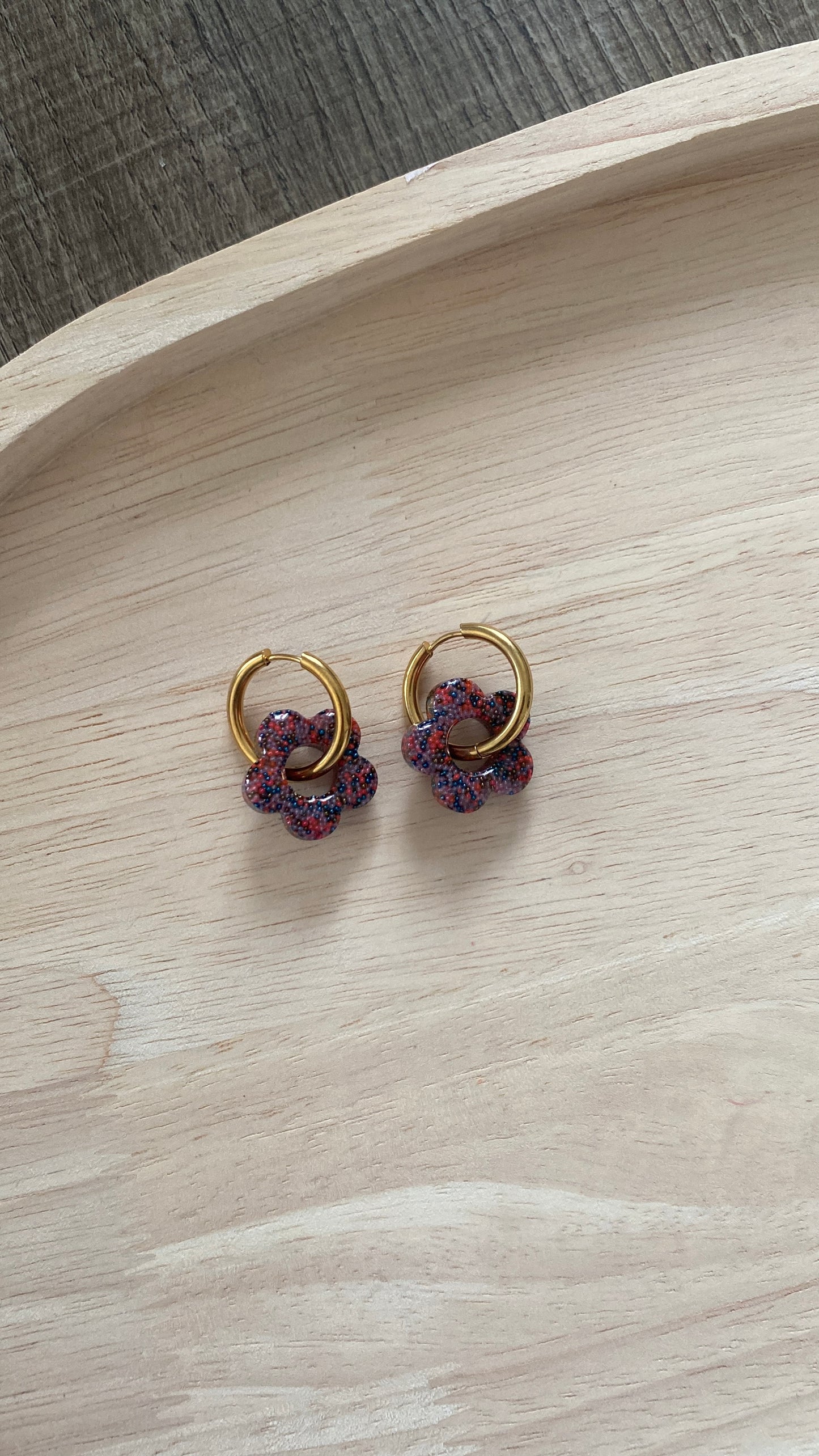 Pampilles interchangeables micro-billes multicolores