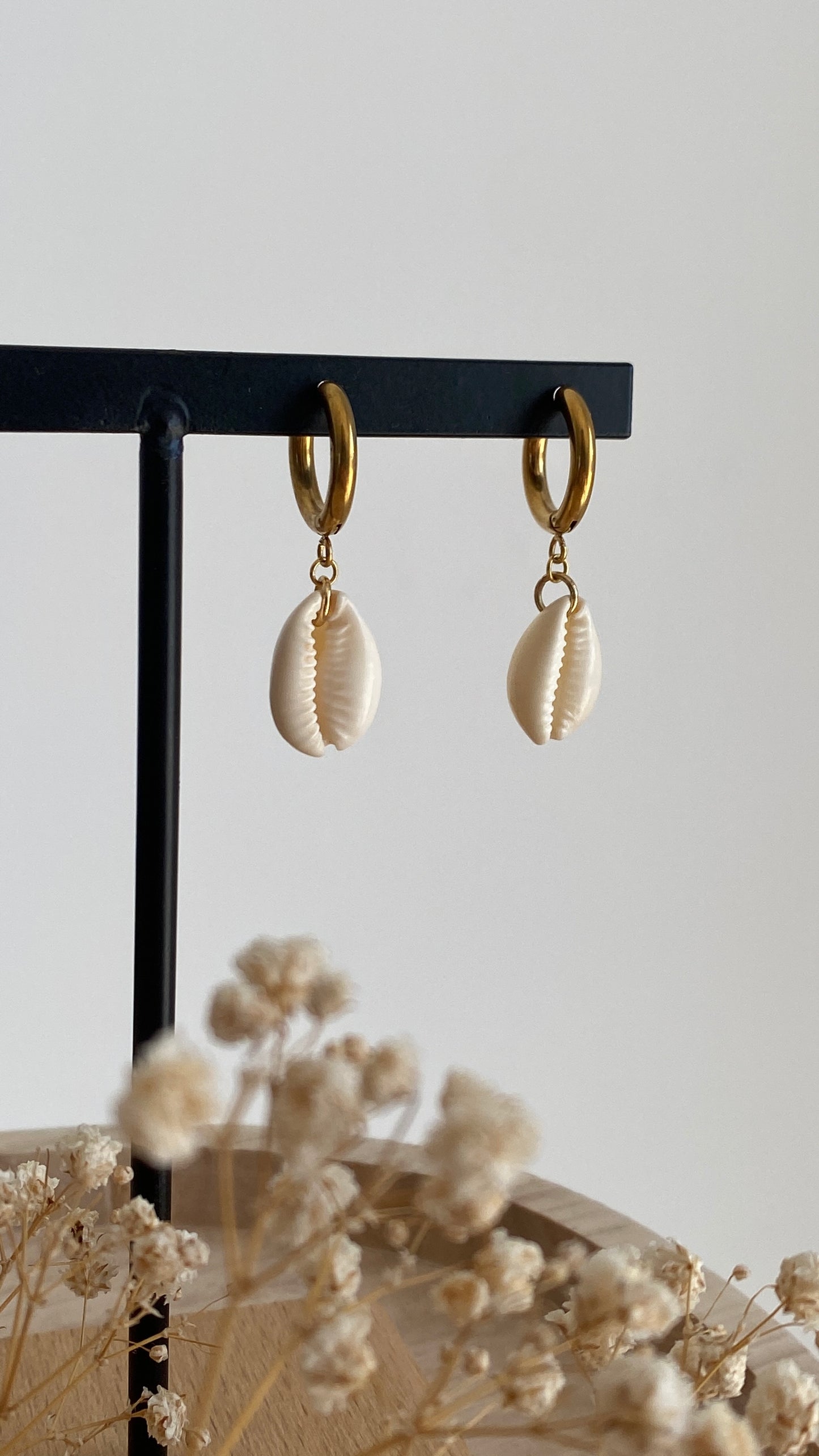 Boucles coquillages 🐚