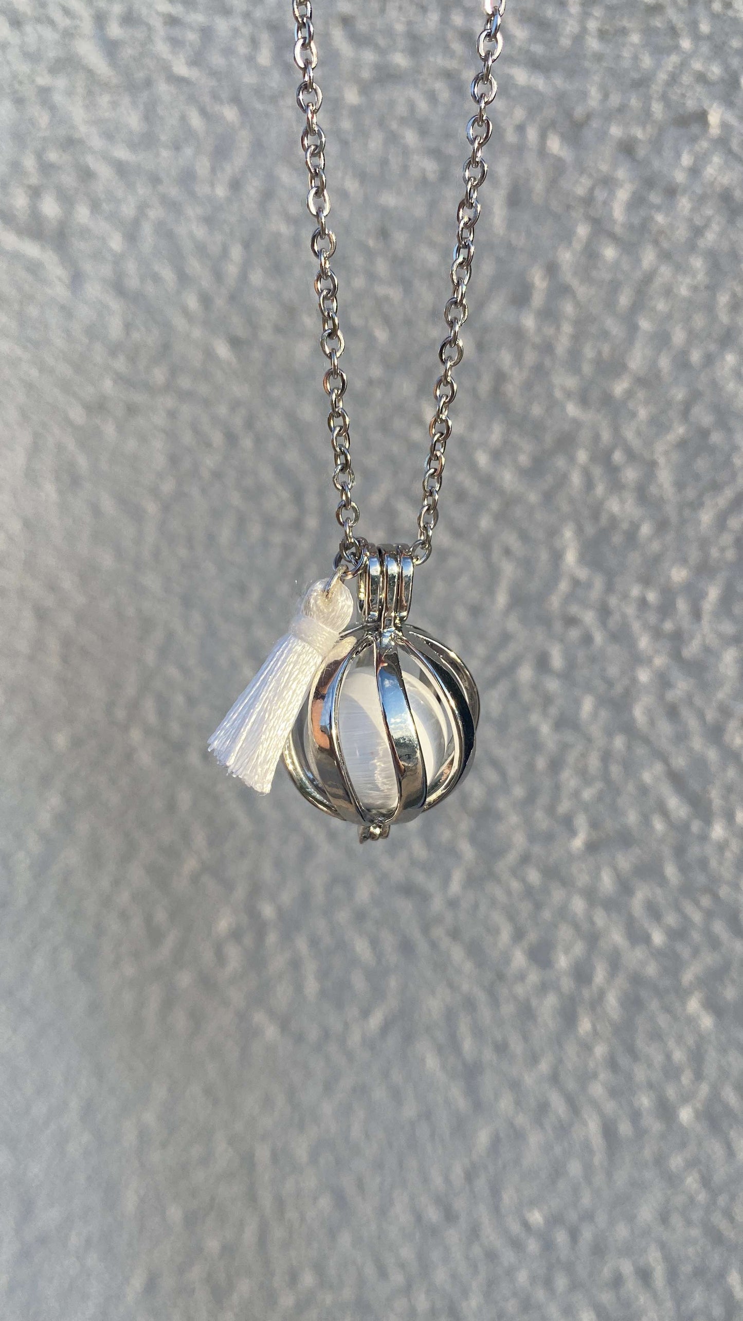 Bola de grossesse argenté