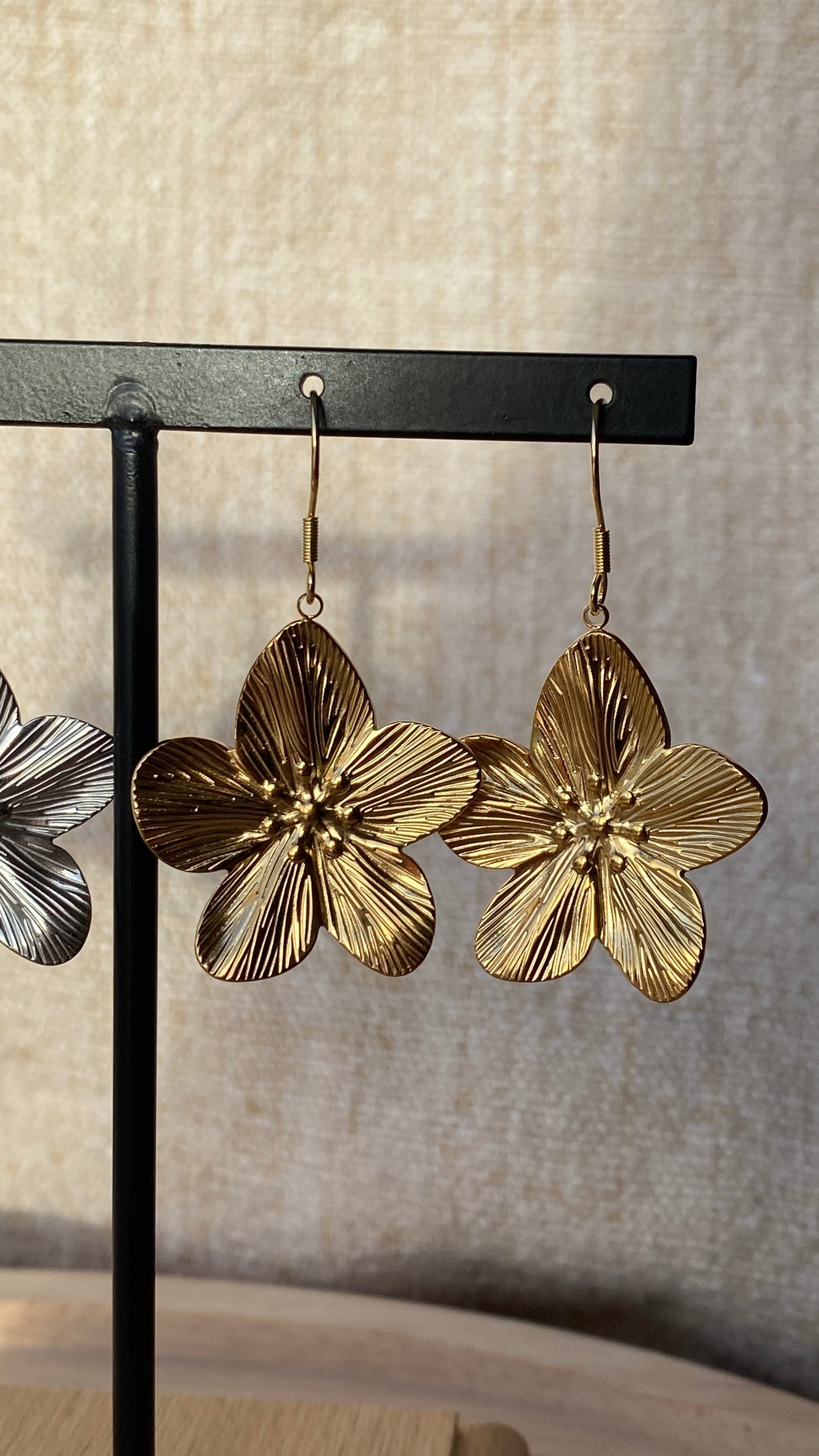 BouclesGrandes Fleurs