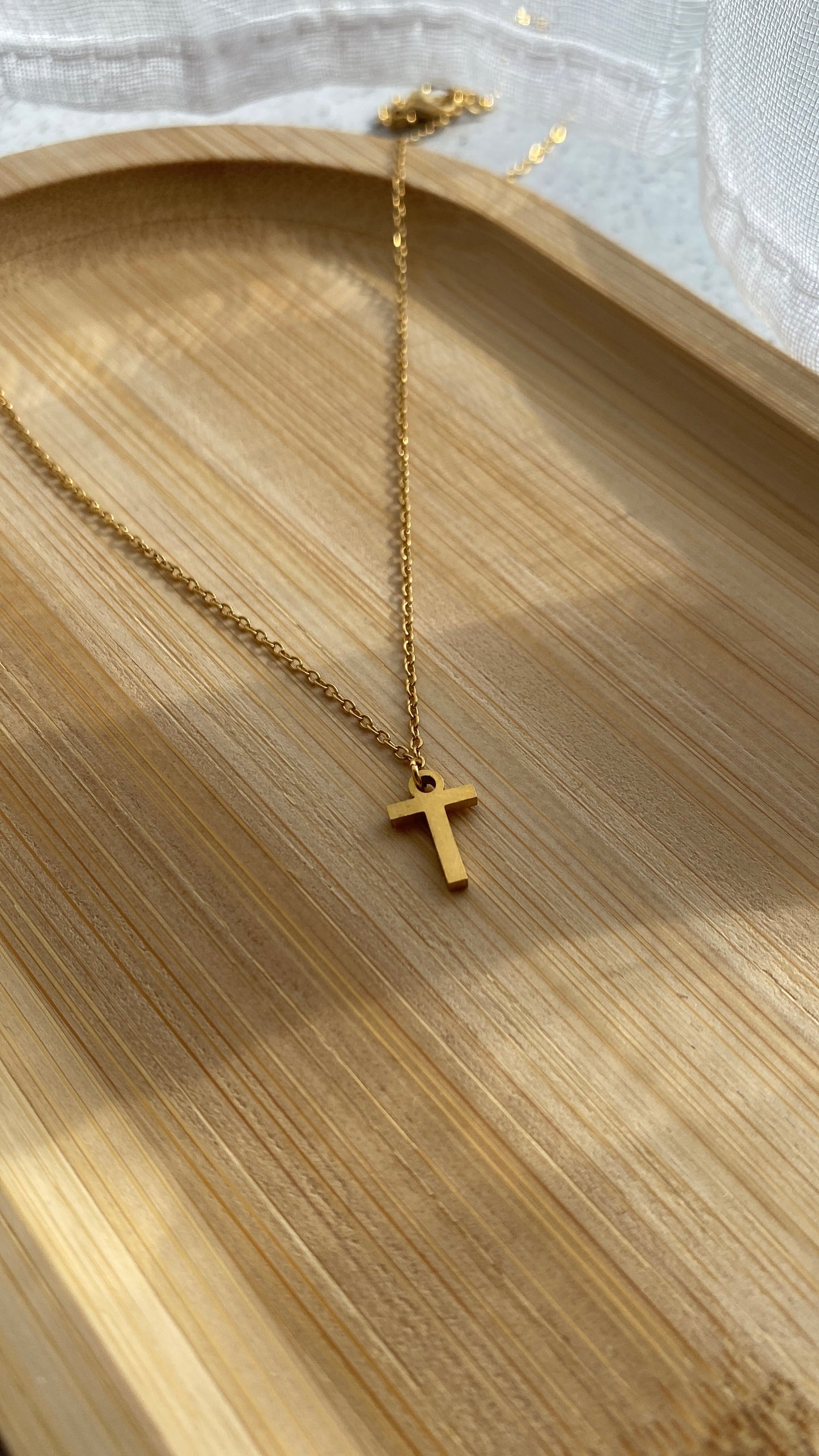 Collier croix
