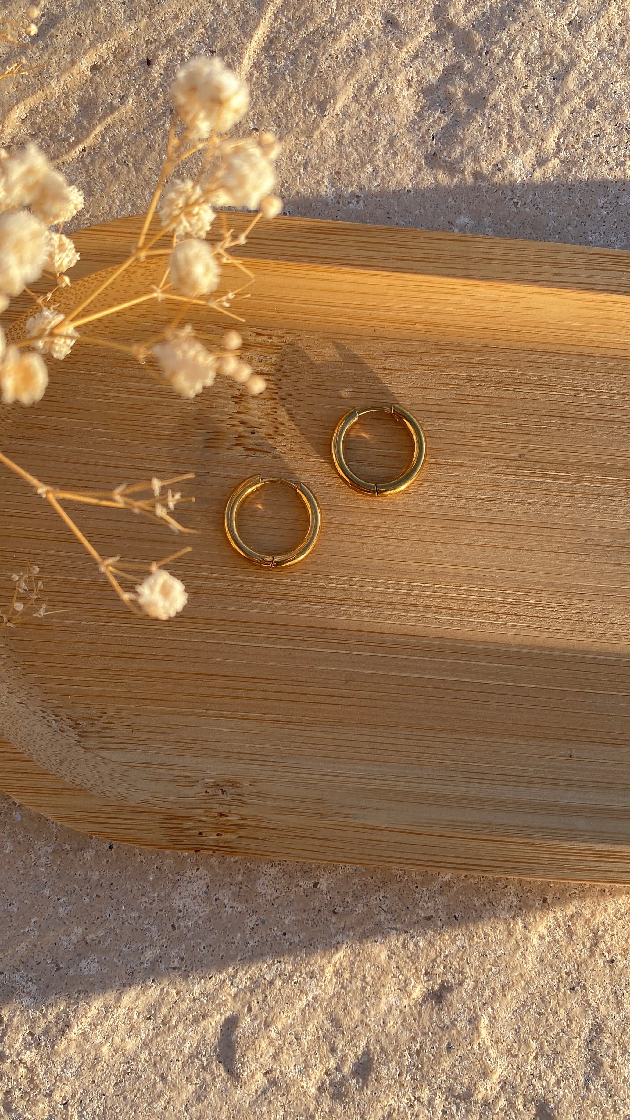 MINI- créoles dorées