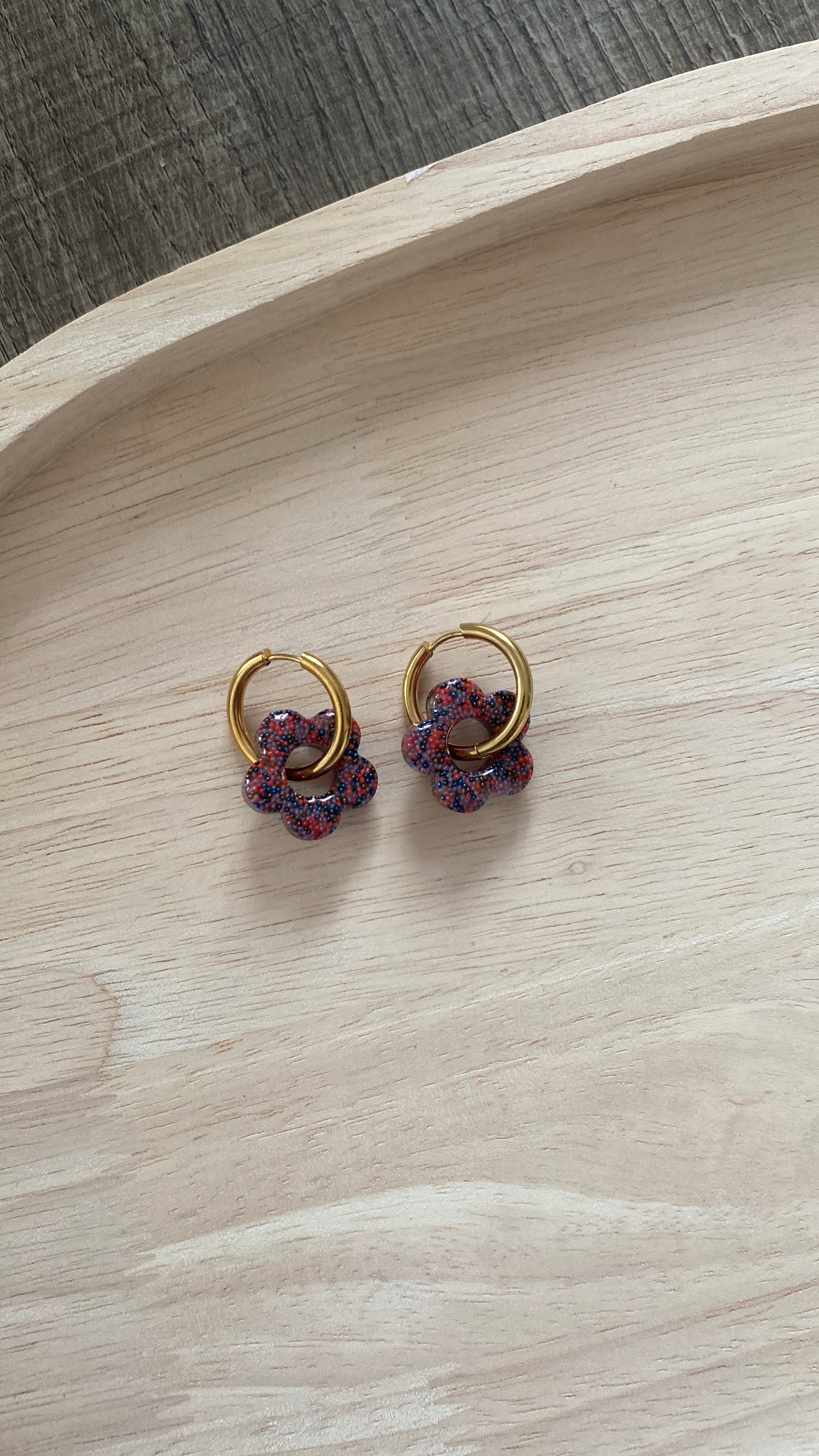 Pampilles interchangeables micro-billes multicolores