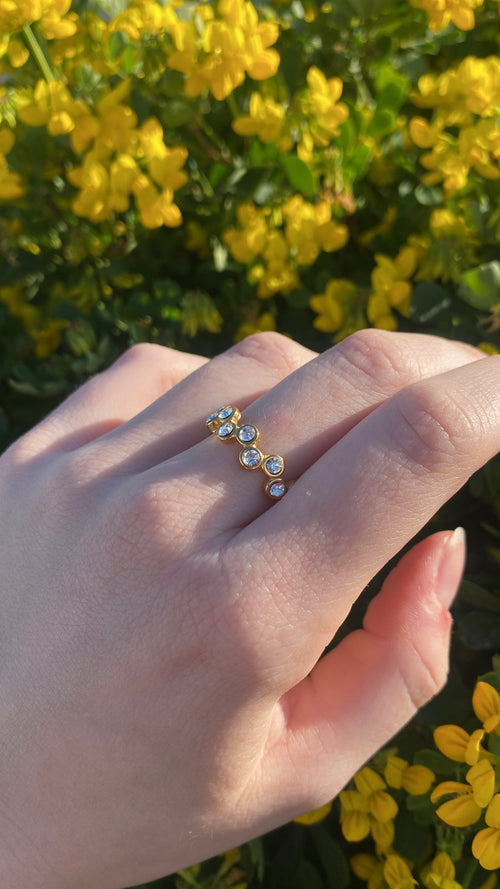 Bague strass