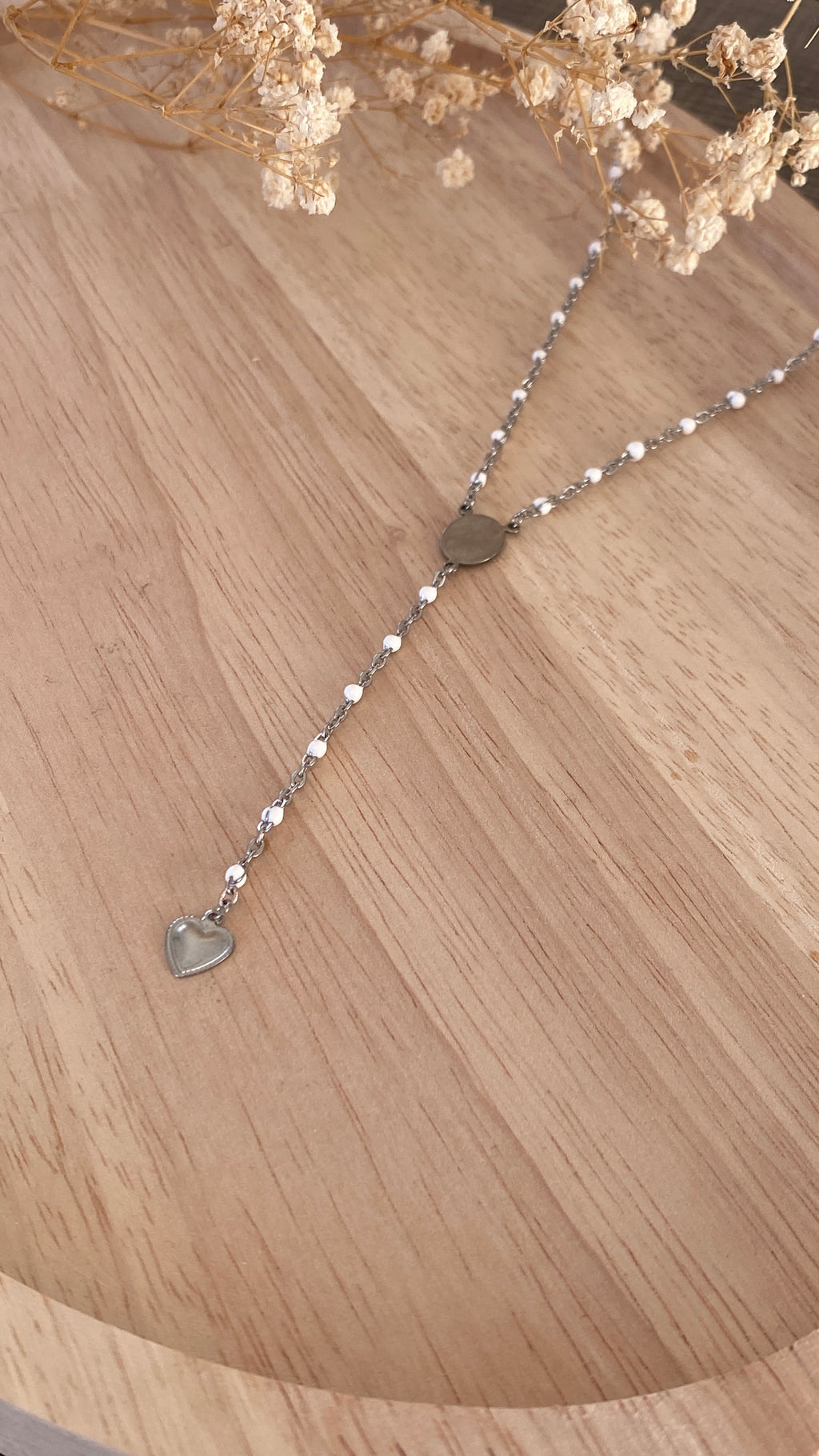 Collier Y coeur