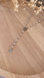 Collier Y coeur