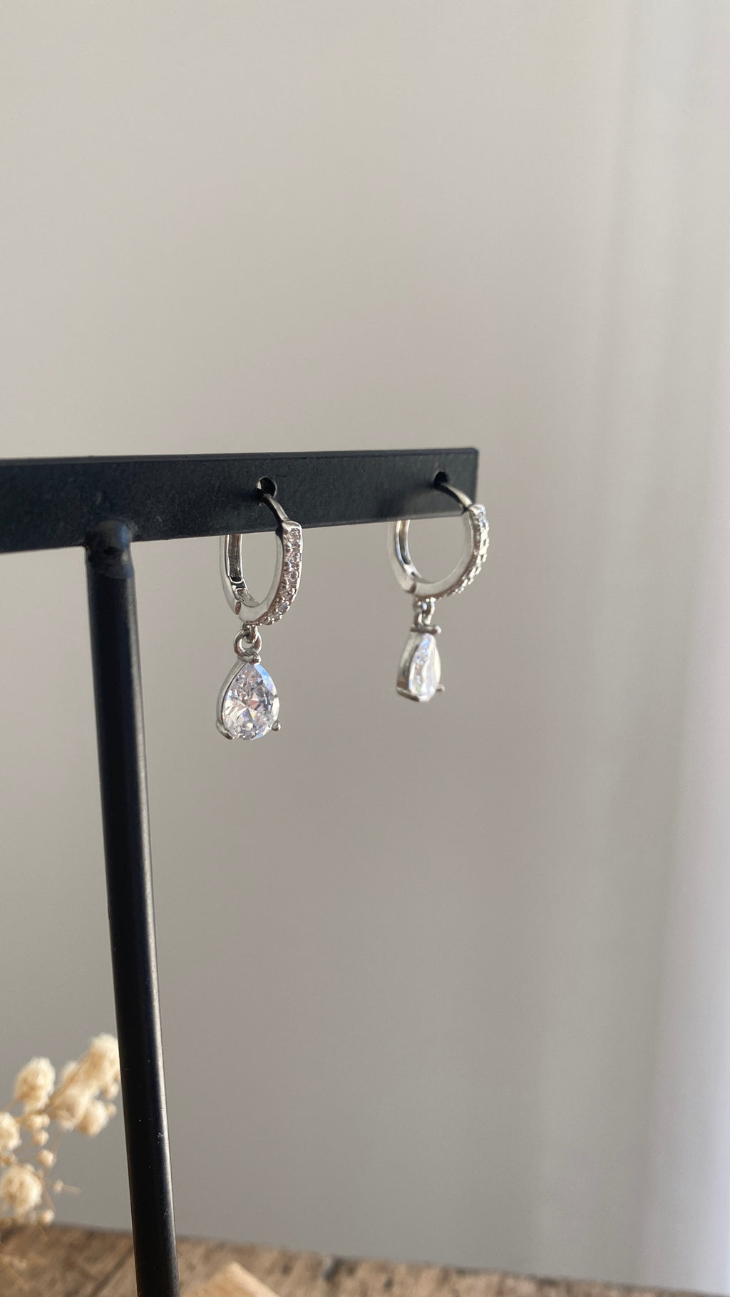 Boucles argentées