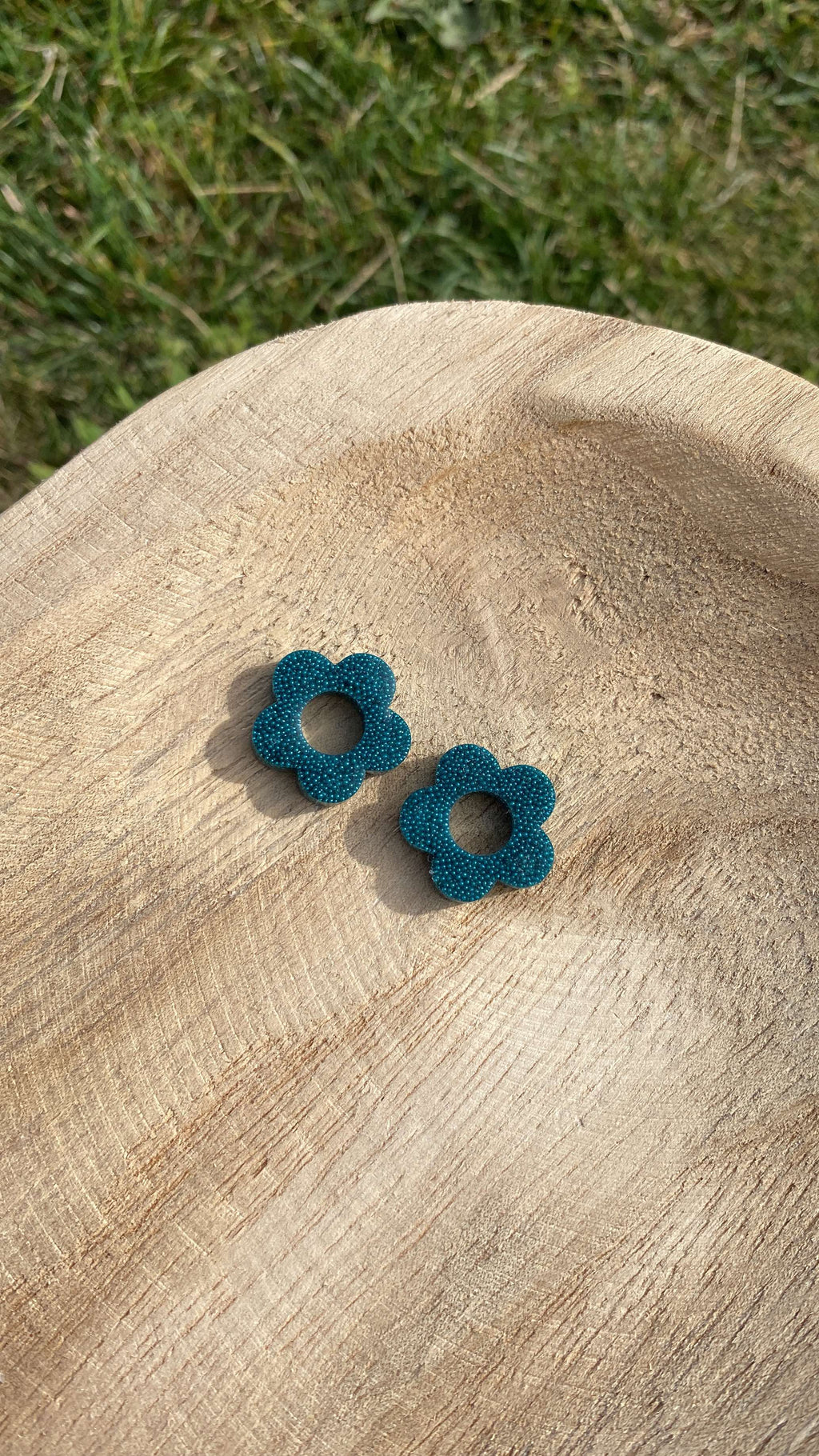 Pampilles interchangeables micro-billes bleues