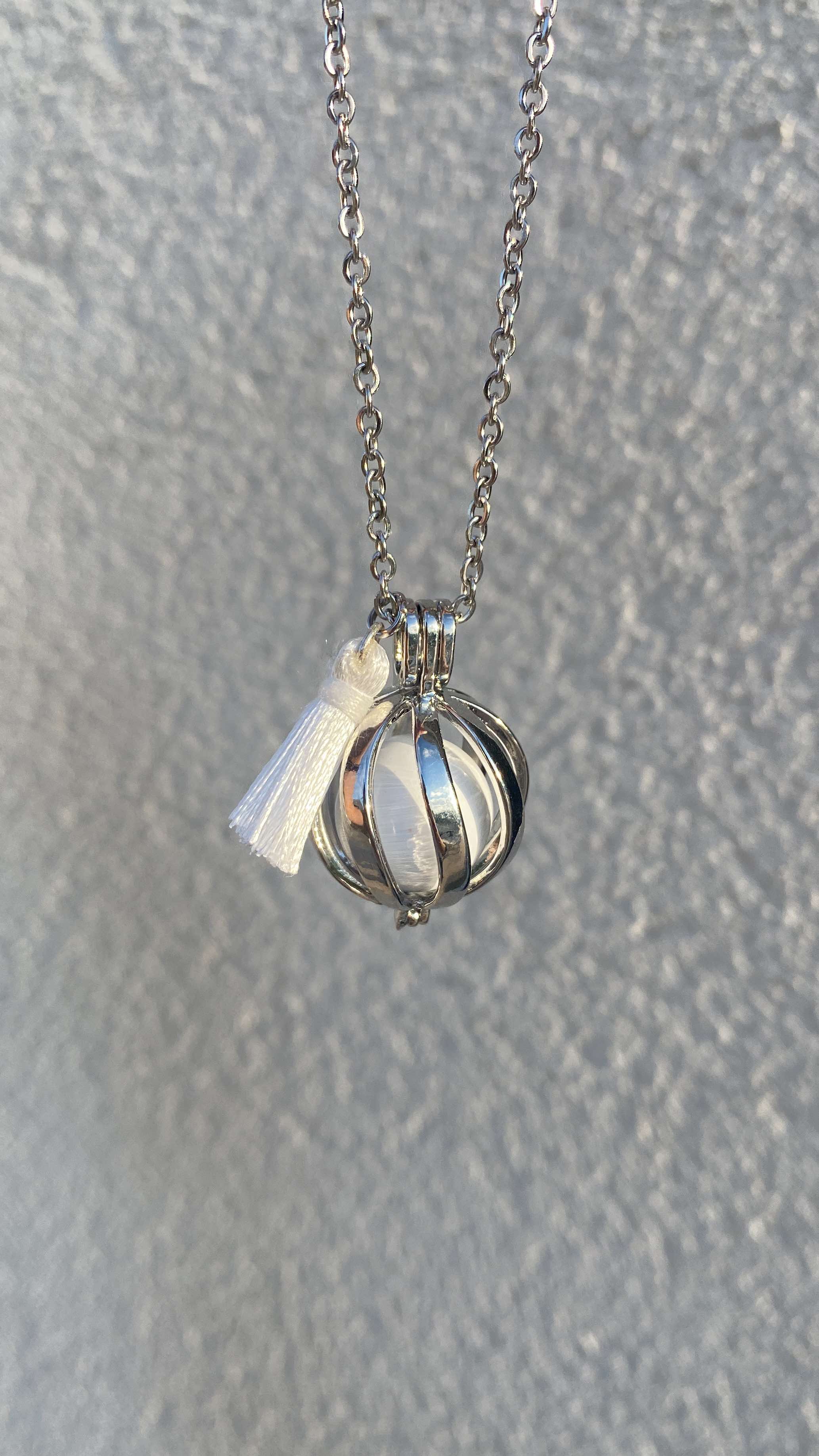 Bola de grossesse argenté