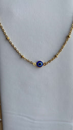 Collier ras de cou oeil