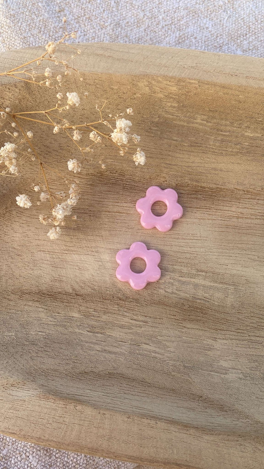 Pampilles fleurs roses pâles