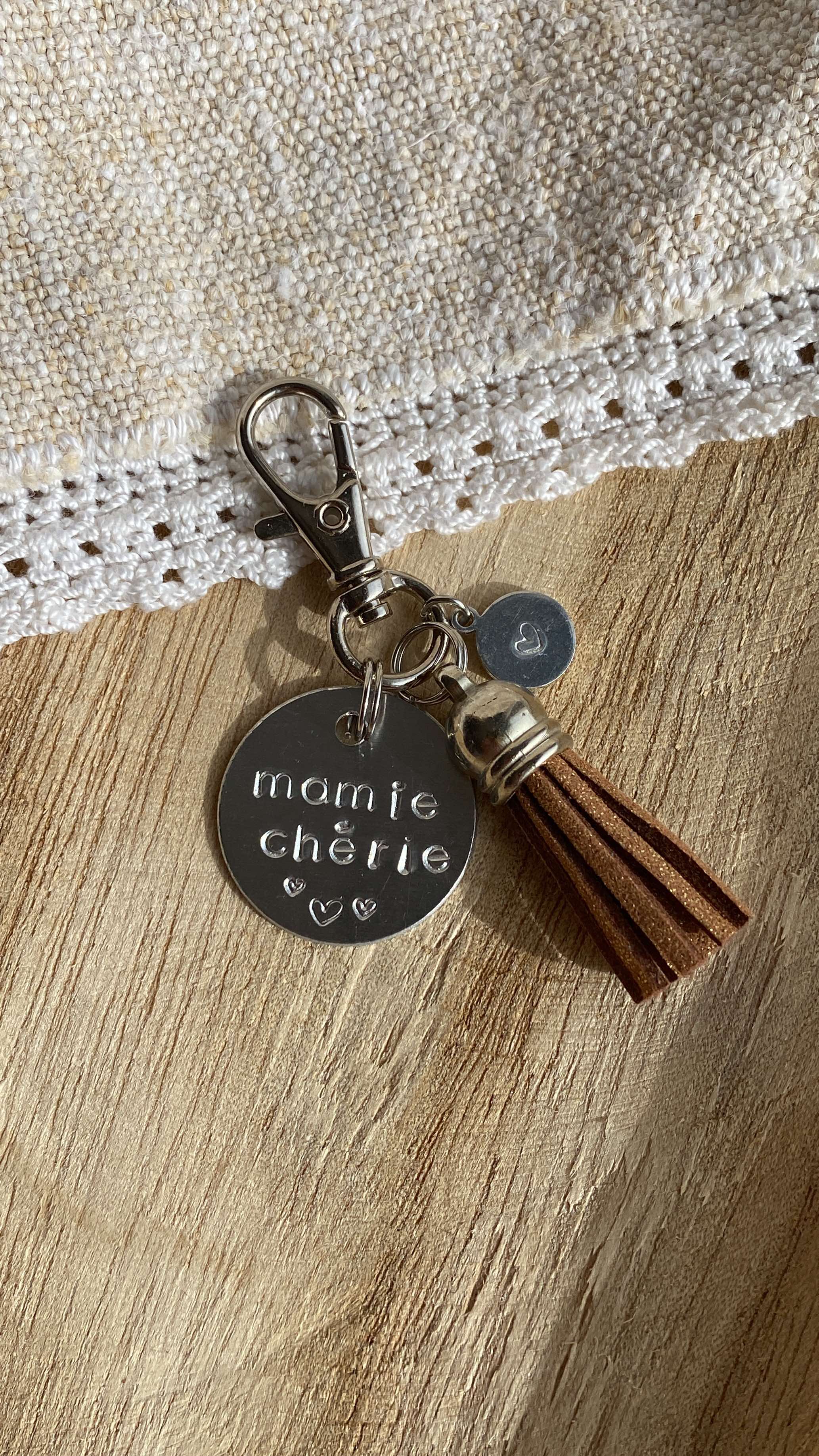 Porte-clefs "mamie chérie"