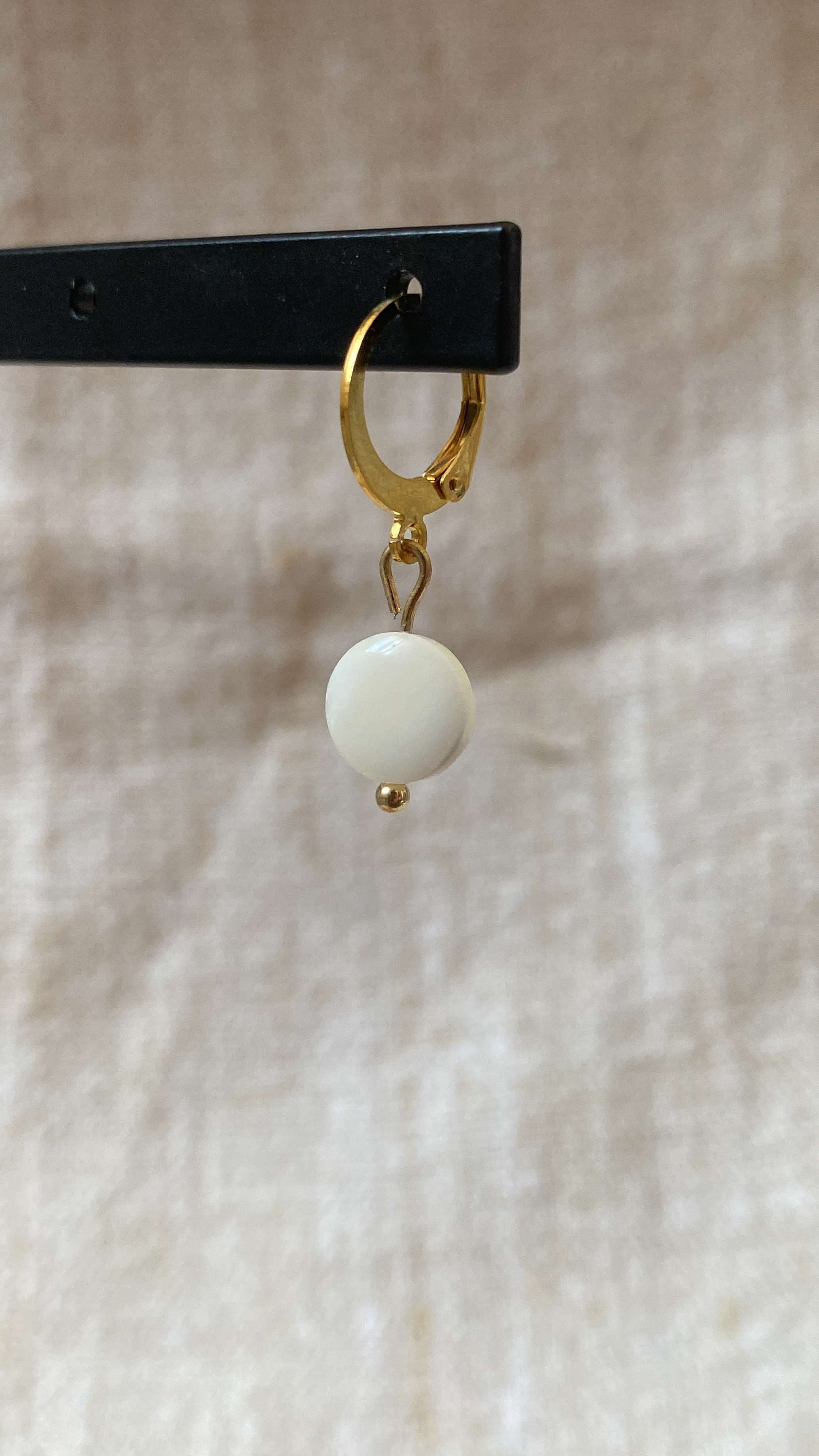 Perle d'eau douce ronde