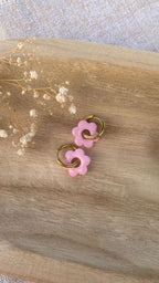 Pampilles fleurs roses pâles