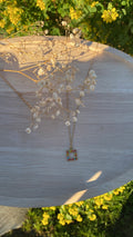 Collier strass colorés