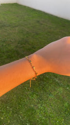 Bracelet étoiles doré