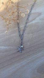 Collier mer argenté