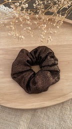 Chouchou paillettes cuivré