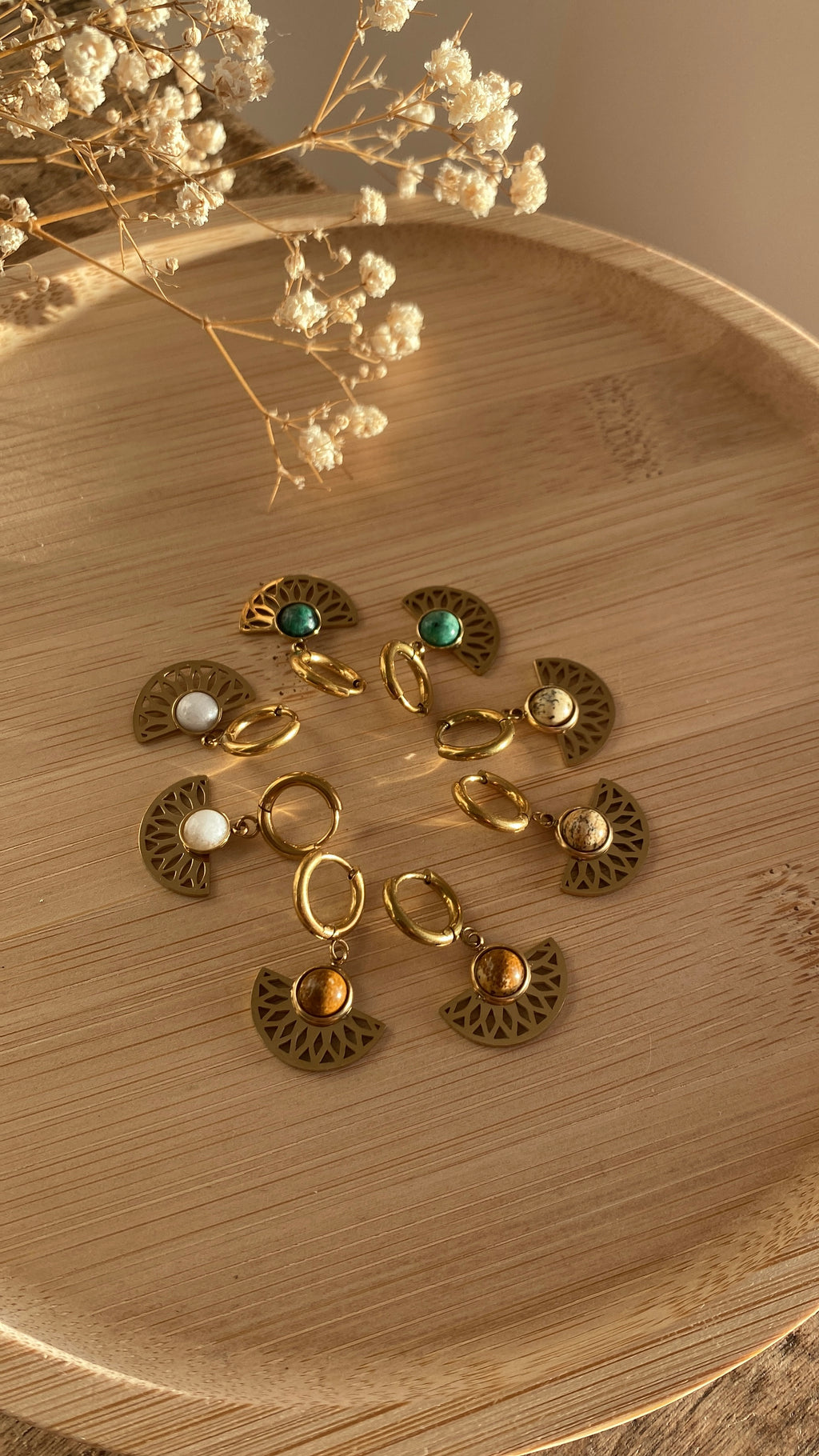 Boucles d’oreilles bohèmes