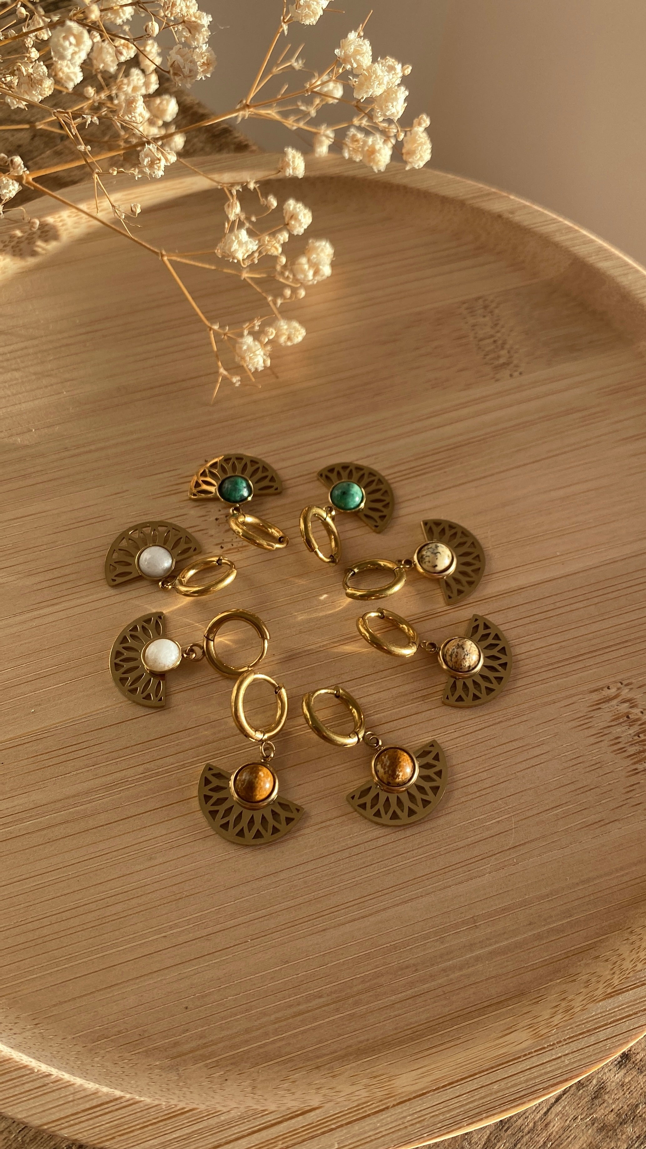 Boucles d’oreilles bohèmes