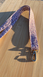Porte-badge liberty violet