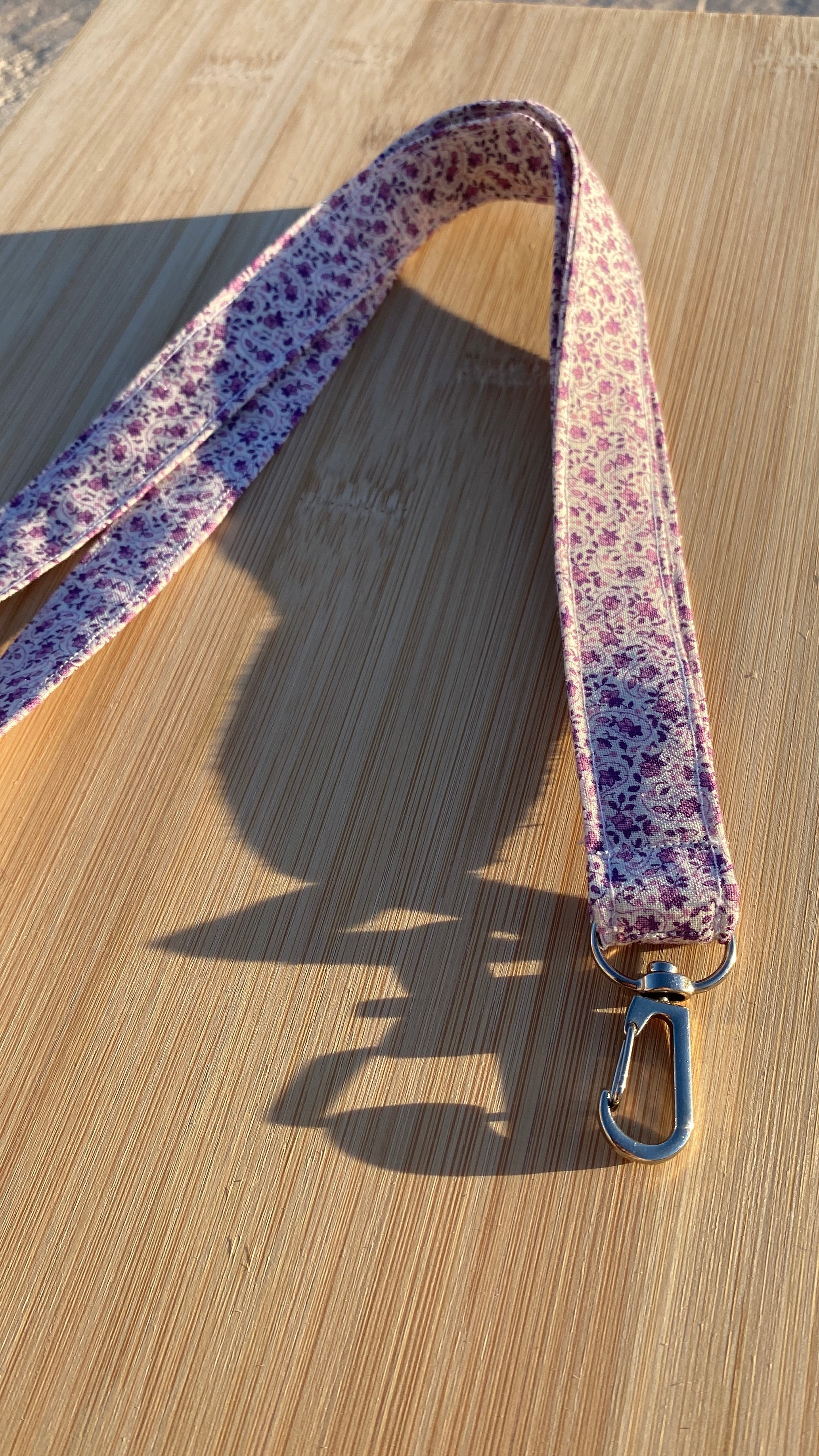 Porte-badge liberty violet