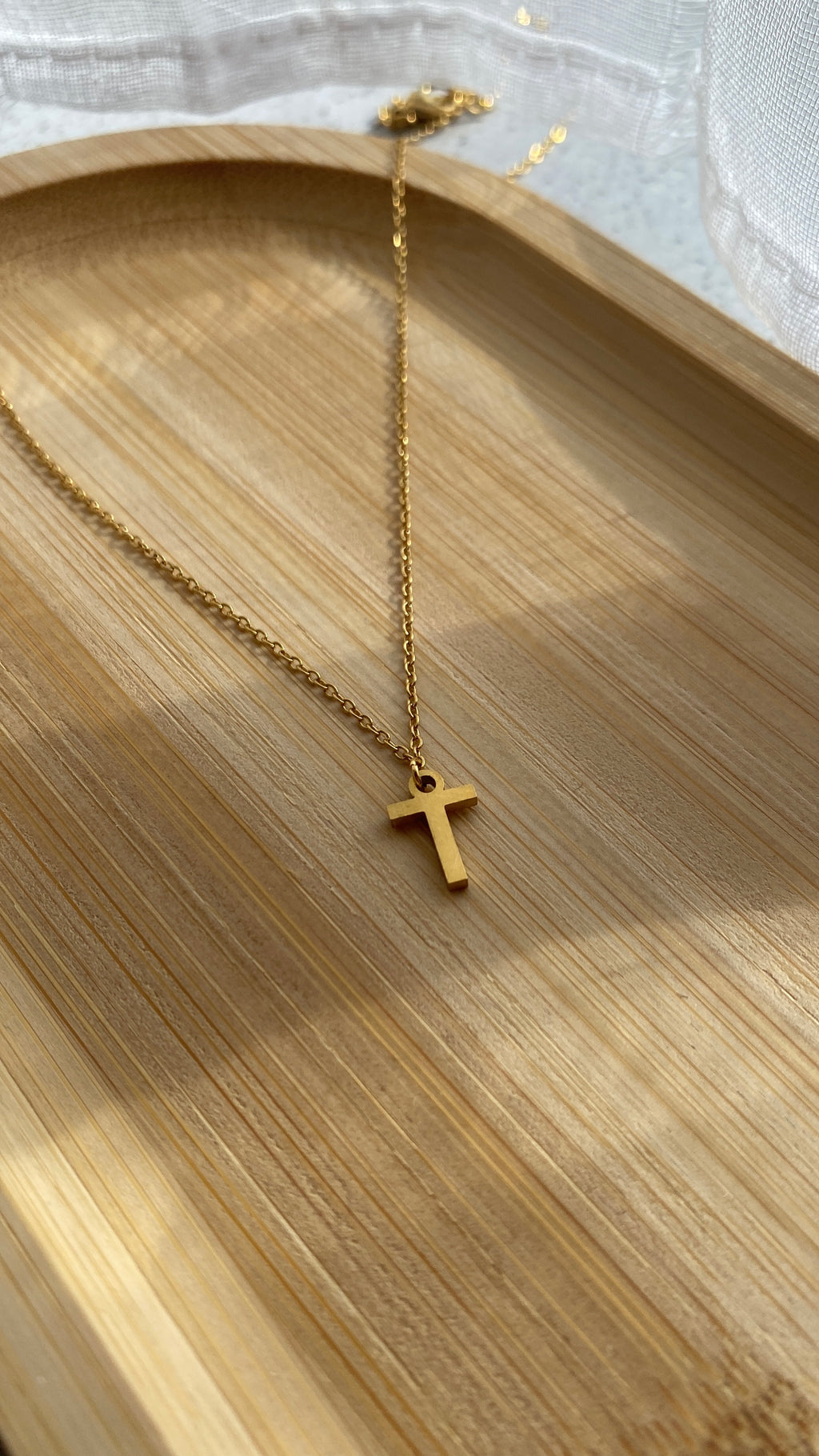 Collier croix