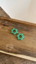 Fleurs vertes « jade »