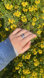 Bague « équiLibre » argentée