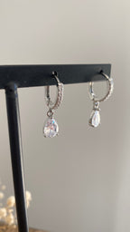 Boucles argentées