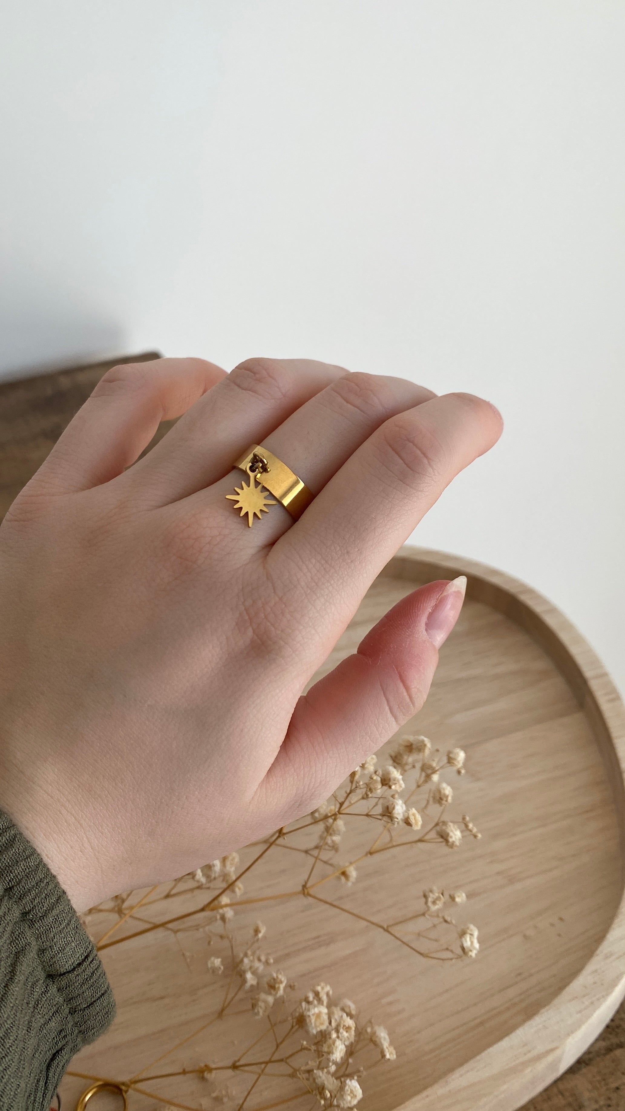Bague étoile