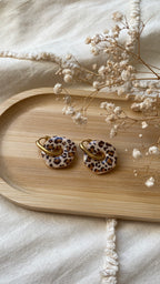 pampilles, motif léopard