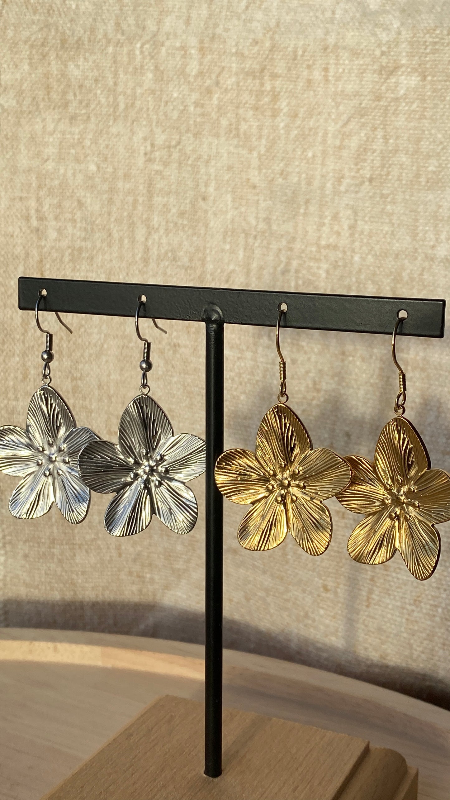 BouclesGrandes Fleurs