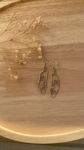 Boucles d’oreilles visages