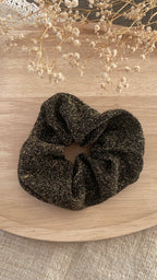 Chouchou paillettes doré