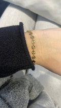 Bracelet chaîne coquillage