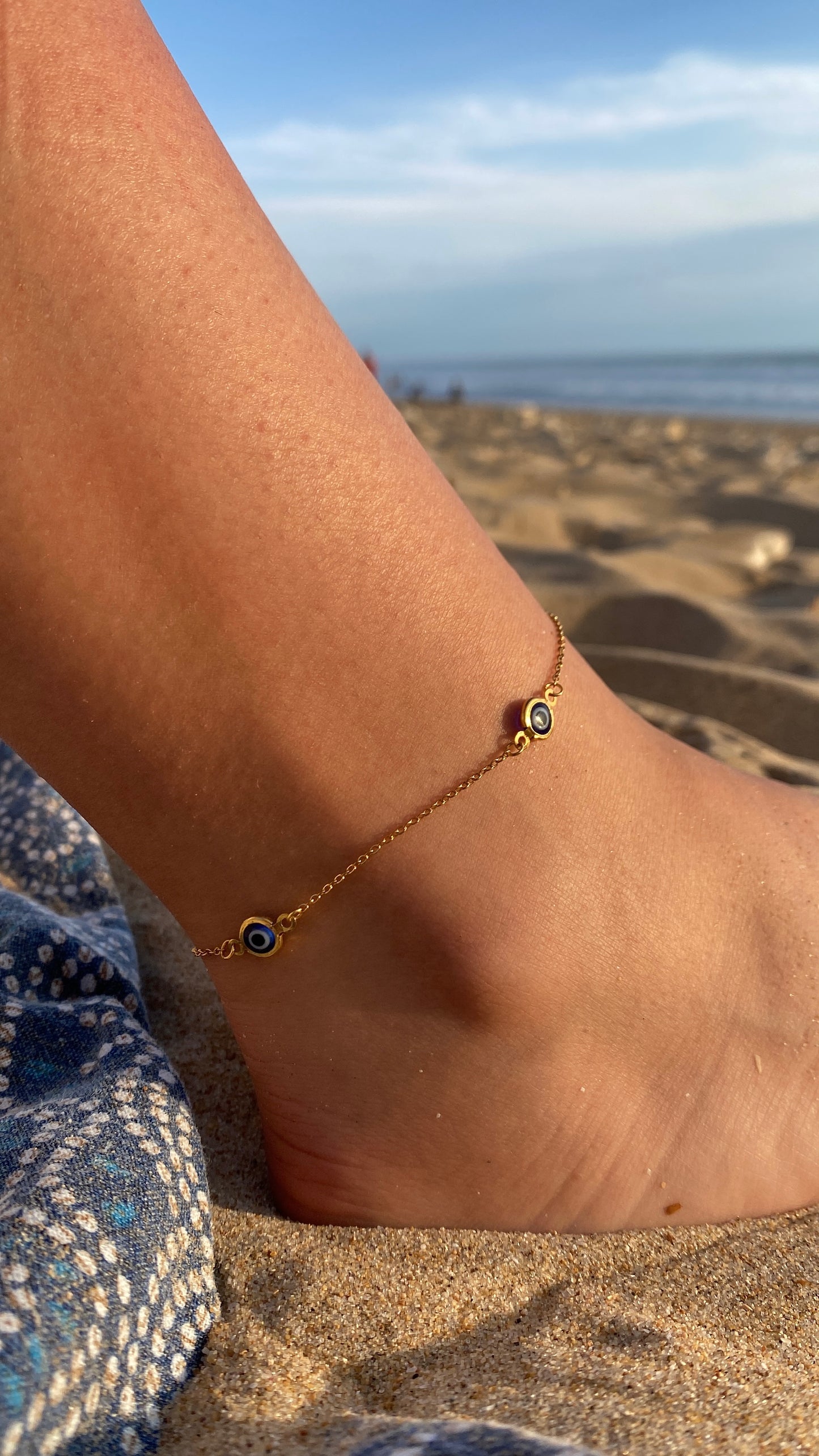 Chevillère yeux protecteurs