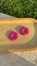 Grandes fleurs roses