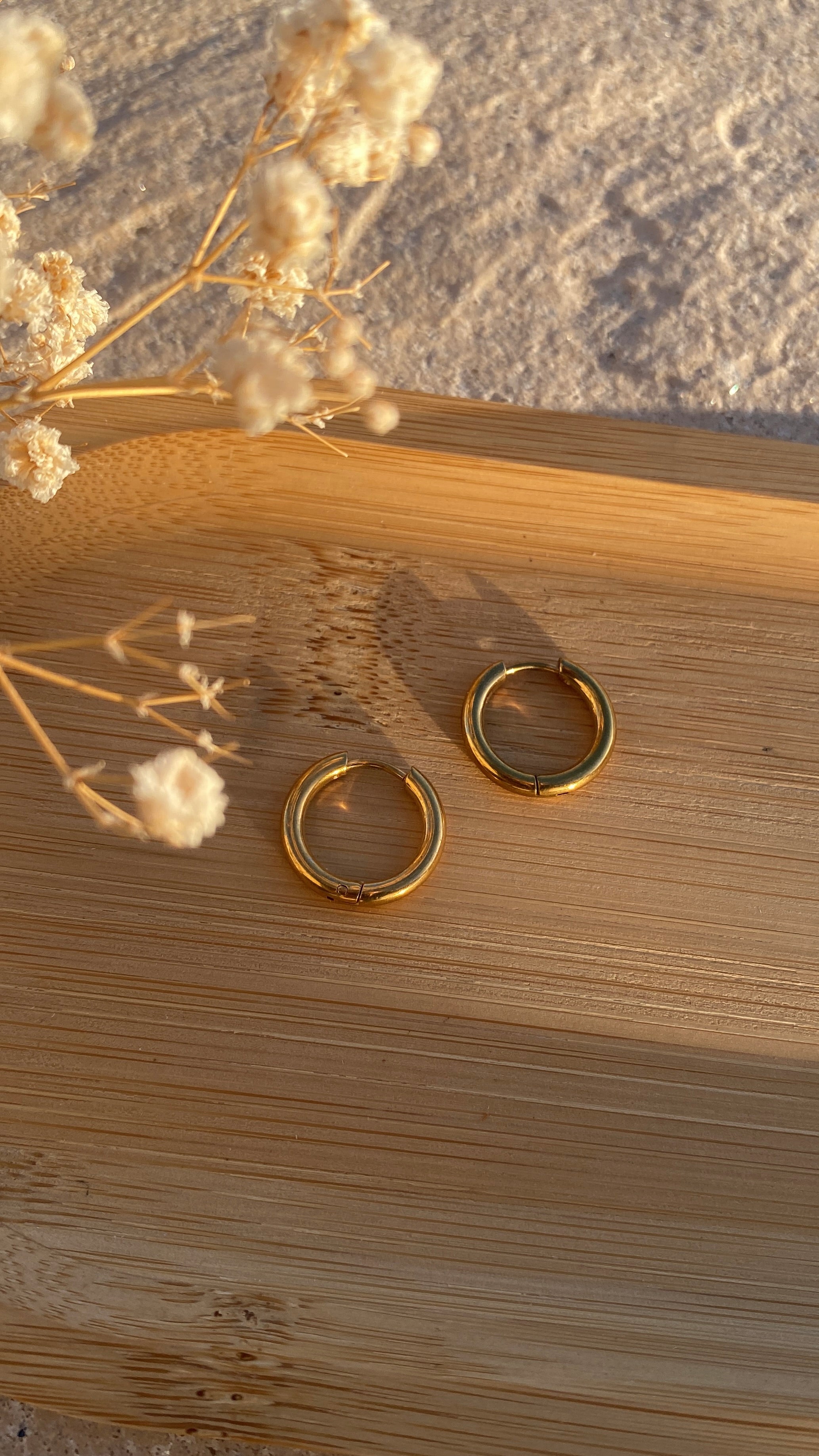 MINI- créoles dorées