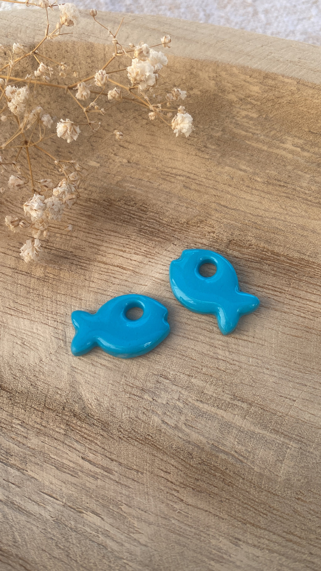 Pampilles poissons bleus