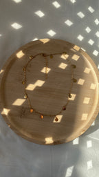 Collier à Pampilles doré