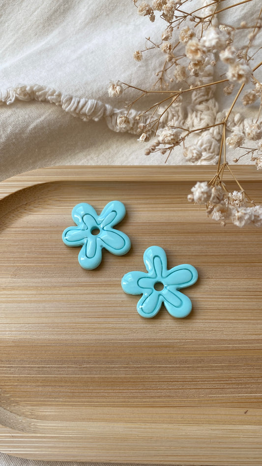 pampilles fleurs bleues