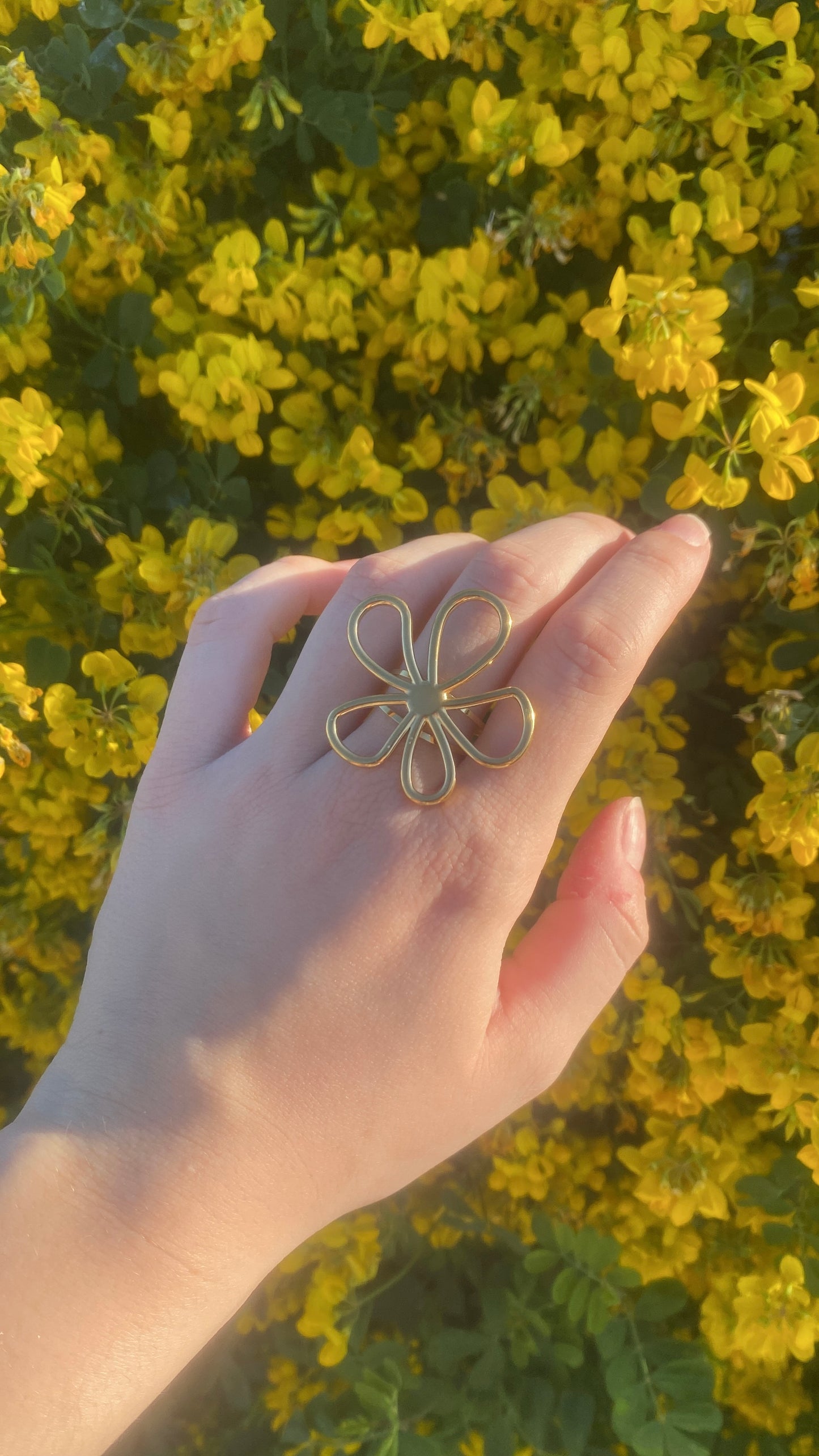 Bague fleur