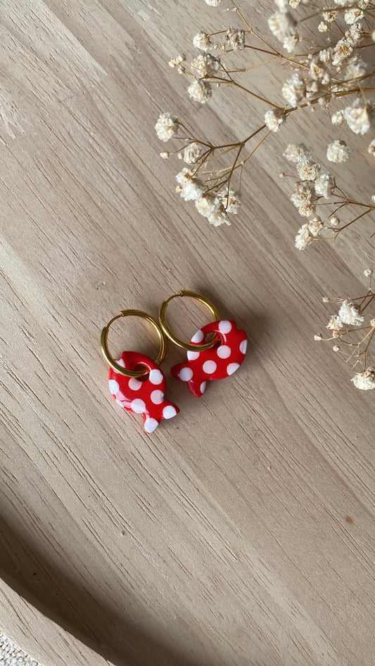 Pampilles poissons rouges poids blancs