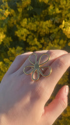 Bague fleur