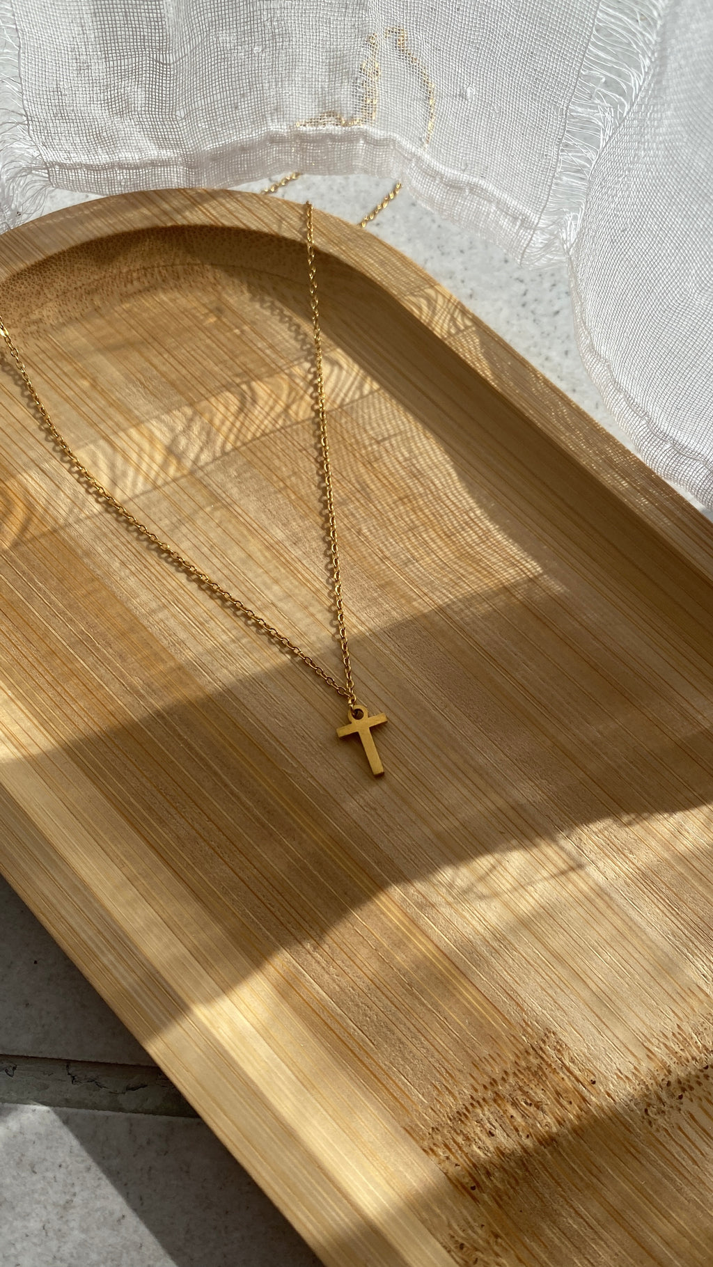 Collier croix