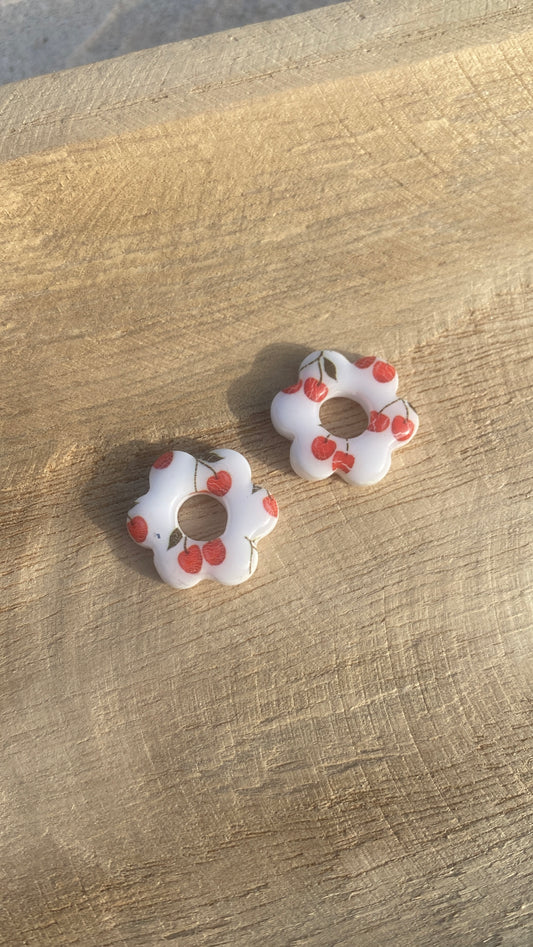 Pampilles fleurs cerises