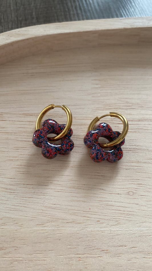 Pampilles interchangeables micro-billes multicolores